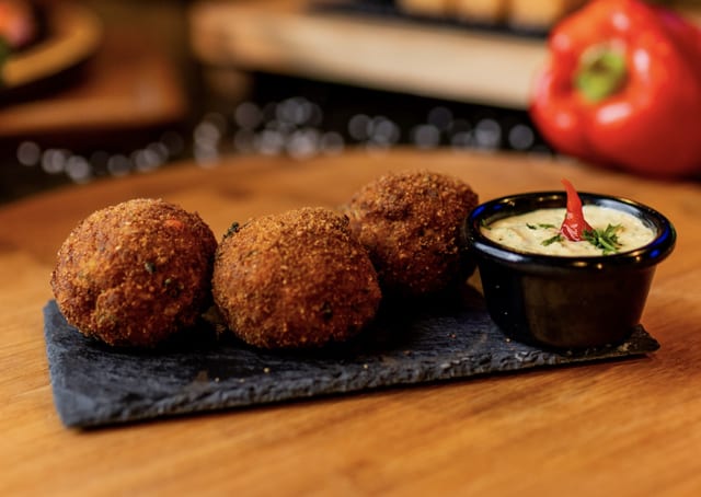 Cod Fish Fritters.